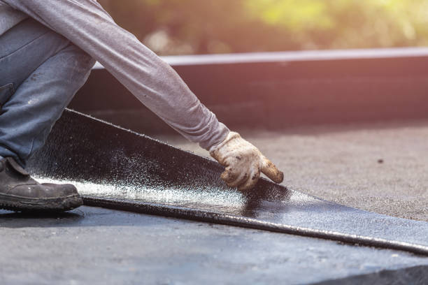 Professional Crawl Space Encapsulation technician working in Princeton, NJ